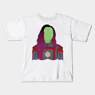 Gamora Minimalist Kids T-Shirt